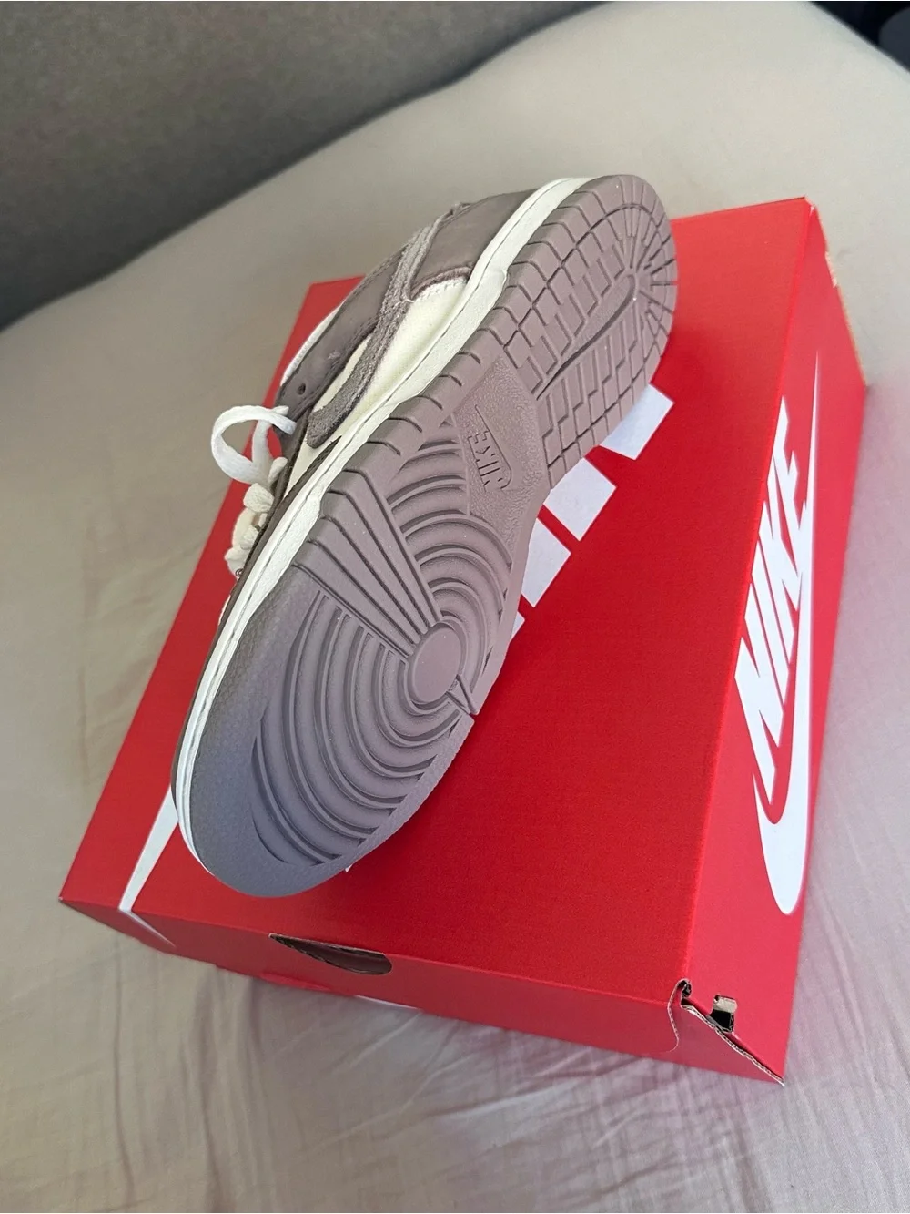 Nike Dunk Low SE (gs) - Pale Ivory/ Taupe Haze - 4Y
